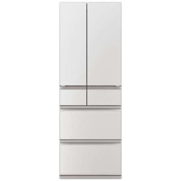 【中古】MITSUBISHI(三菱) 〔展示品〕 冷蔵庫 WZシリーズ グランドリネンホワイト MR-WZ50M-W ［幅65cm ／495L ／6ドア ／観音開きタイプ ／2025年］ 【305-ud】