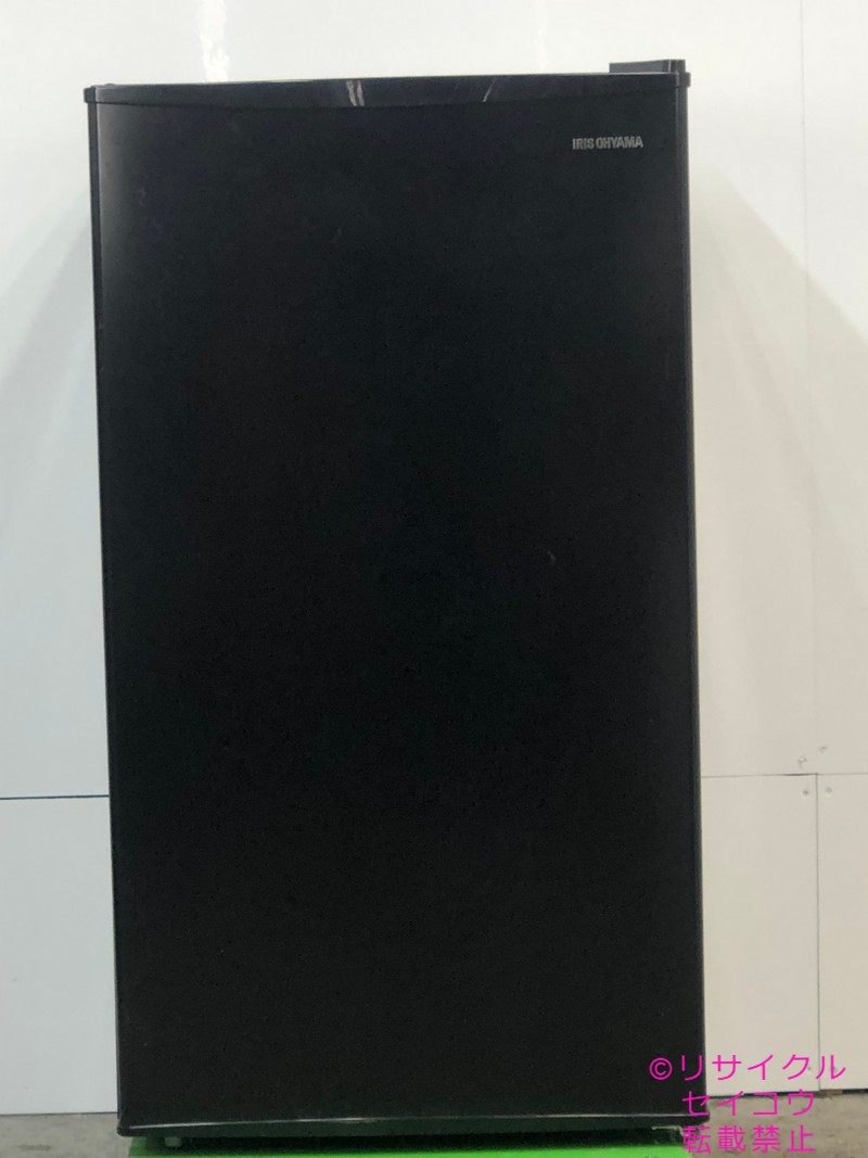 【中古】アイリスオーヤマ IRISOHYAMA 冷蔵庫 93L 2024年式 IRJD-9A-B 地域限定送料・設置無料