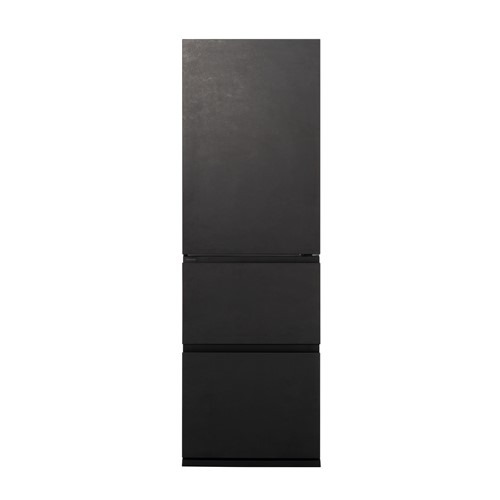 【無料長期保証】パナソニック 冷蔵庫 365L 右開き 3ドア 幅60cm うす型 シンプルデザイン サクッと切れる微凍結 ナノイーX NR-C37WS2-K ブラック系