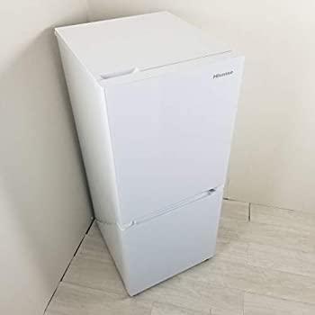 【中古-非常に良い】ハイセンス 2ドア冷蔵庫 （134L） HR-G13A-W ガラスホワイト 【ビックカメラグループオリジナル】