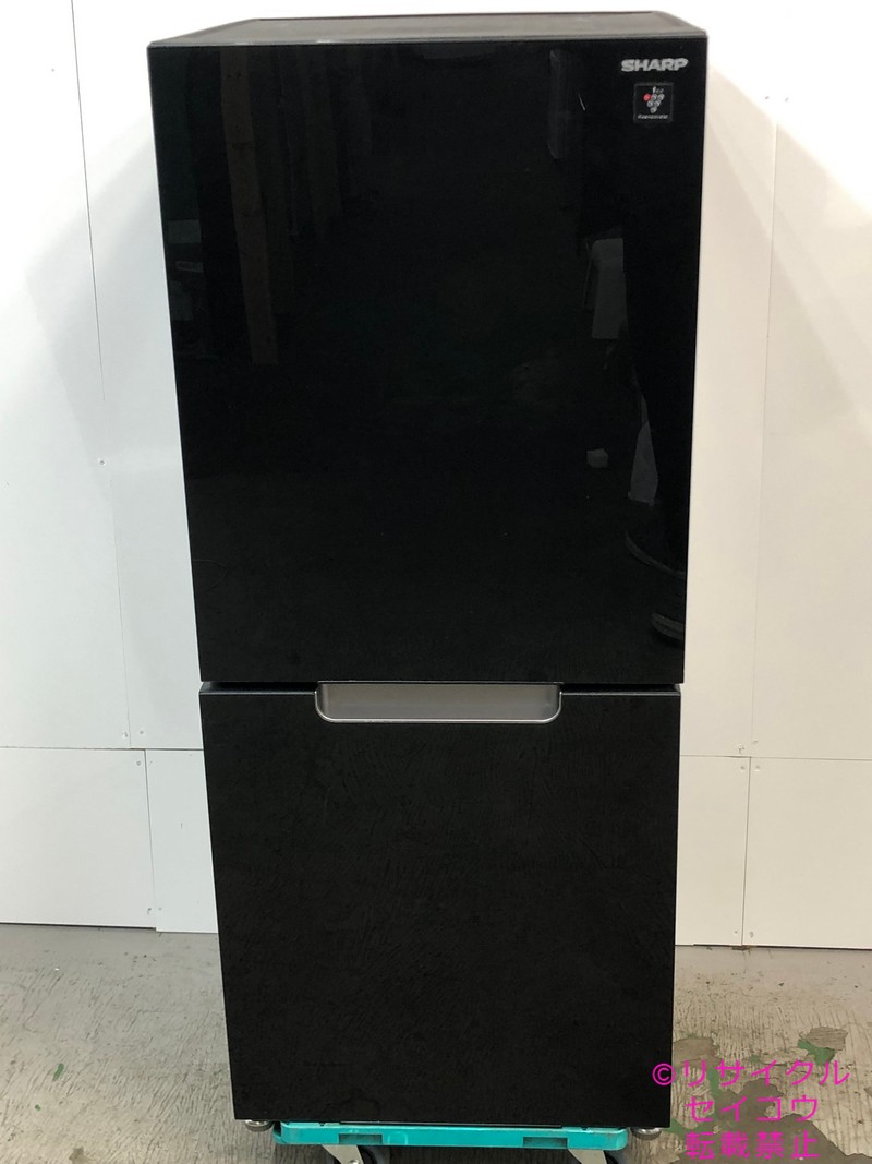 【中古】シャープ SHARP 冷蔵庫 152L 2021年式 SJ-GD15G-B 地域限定送料・設置無料