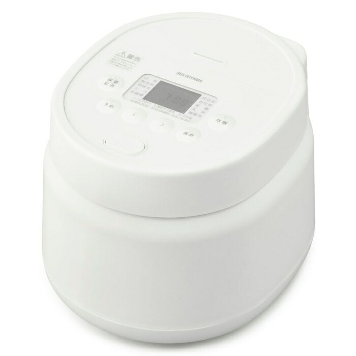 IRISOHYAMA アイリスオーヤマ ジャー炊飯器 3合 RC-MSA30-W