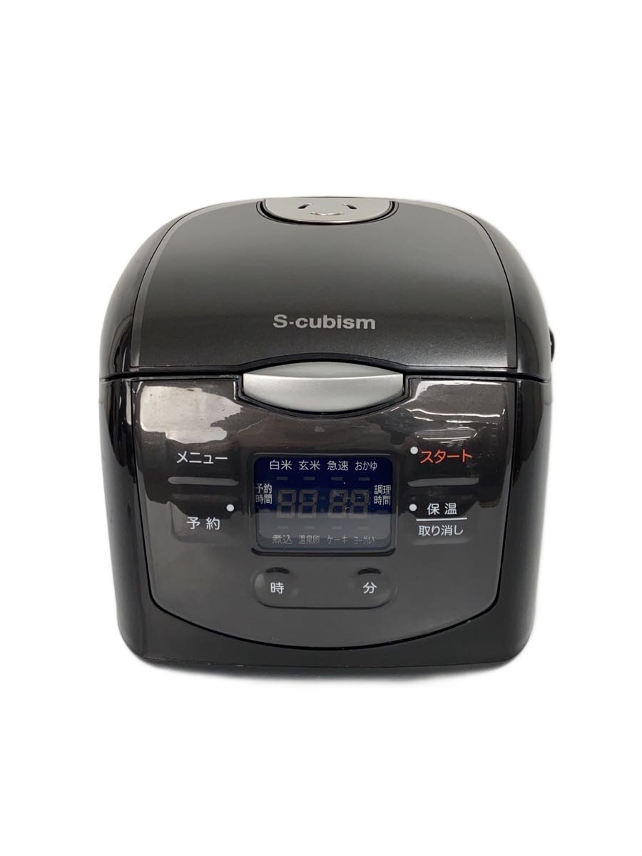 【中古】S-cubism◆炊飯器 SCR-H40B [ブラック]【家電・ビジュアル・オーディオ】