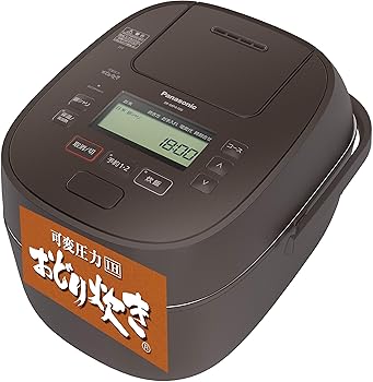 【中古】パナソニック 炊飯器 5.5合 可変圧力IH式 おどり炊き ブラウン SR-MPA100-T