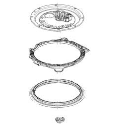 東芝 炊飯器 内蓋 ウチフタ 320A2362