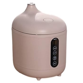 【中古】FUfIzU 多機能ミニ炊飯器、ワンボタンクイッククッキング、スマート予約、0.8Lミニ炊飯器、蒸し器、小炊飯器、炊飯器、マルチクッカー,ベージュ