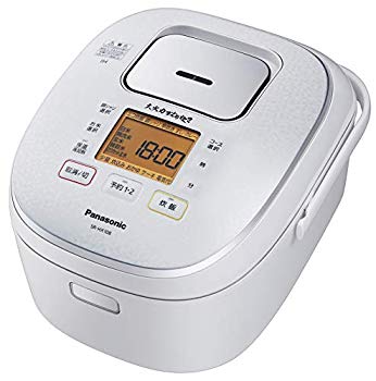 【中古】パナソニック 炊飯器 5.5合 IH式 大火力おどり炊き スノーホワイト SR-HX108-W mxn26g8