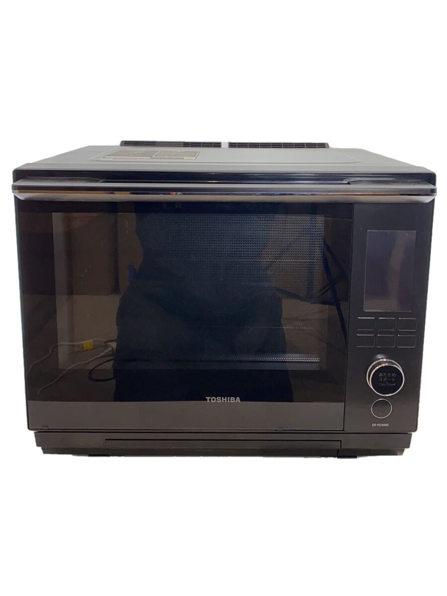 【中古】TOSHIBA◆オーブンレンジ 石窯ドーム ER-YD3000(K)【家電・ビジュアル・オーディオ】