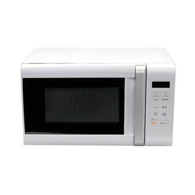 【中古】(新古品) エスケイジャパン 電子レンジ 17L ヘルツフリー ターンテーブル SJM-M17DA-W ホワイト