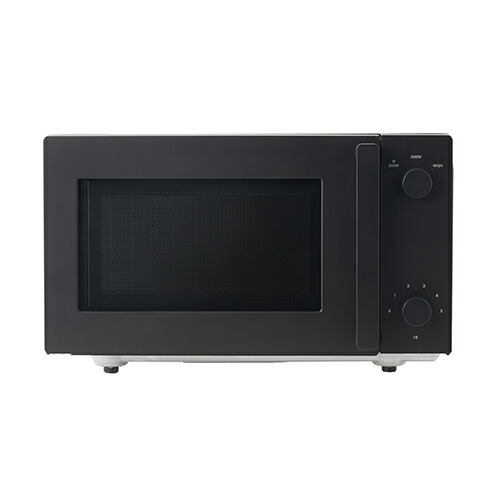 【長期保証付】ツインバード TWINBIRD DR-E268B ブラック フラット電子レンジ 18L ヘルツフリー DRE268B