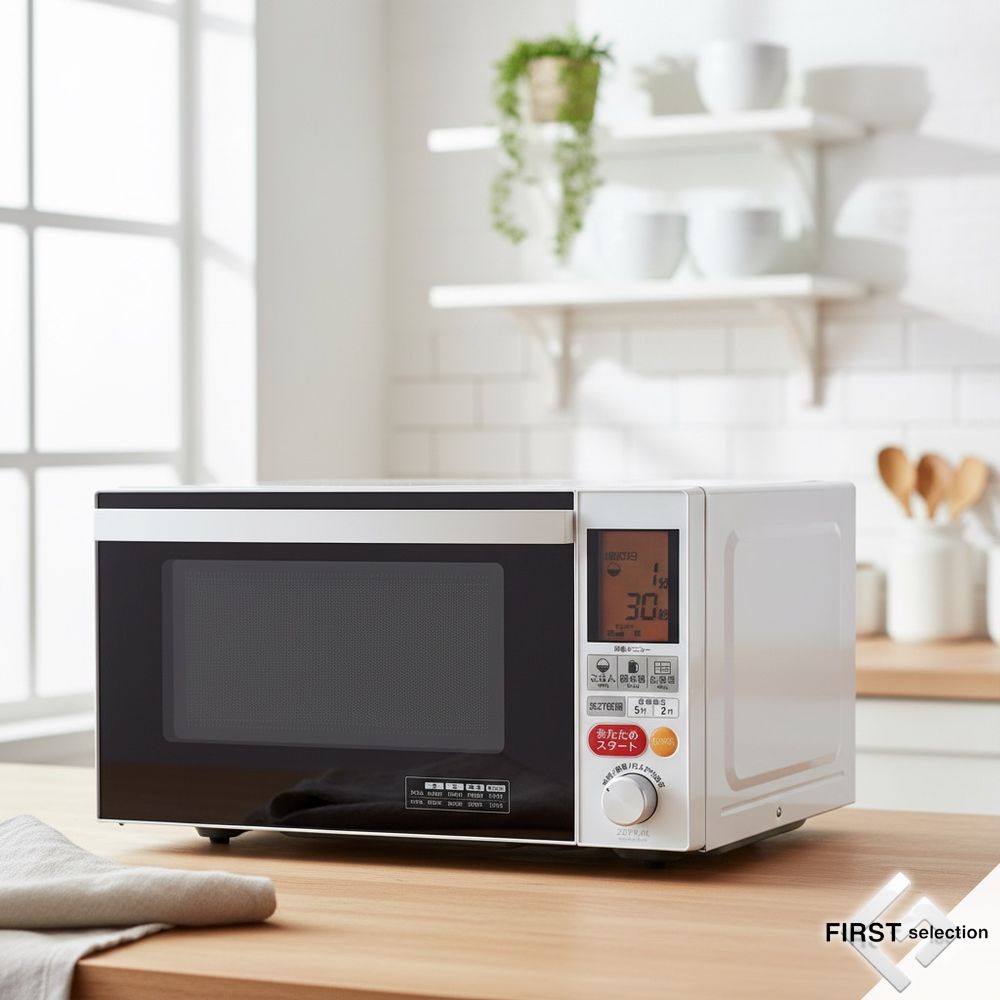 Denkyo ゼピール ヘルツフリーフラット電子レンジ | 電子レンジ ヘルツフリー フラットタイプ 18L 自動メニュー 大容量 大きなお弁当 バックライト 液晶表示 消費電力 出力切替 ダイヤルタイマー 家電 コード長 315mm 329mm