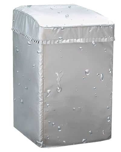 NaturesHome 洗濯機カバー デザイン改良 屋外 防水 防塵 防湿 日焼け止め 光耐久 過熱保護 3面包み オックスフォード 防水生地