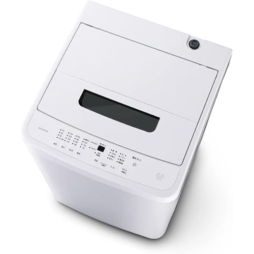 【設置】アイリスオーヤマ(Iris Ohyama) IAW-T504-W ホワイト 全自動洗濯機 5.0kg
