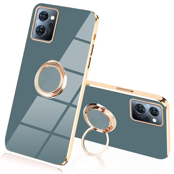 OPPO Reno 7A Reno 9A ケース リング付き メッキ加工 レンズ保護 tpu ソフト ストラップホール付き 耐衝撃 スリム おしゃれ スマホケース 携帯カバー オッポ リノ7 A 9 Aメッキ加工 カバー (OPPO Reno7 A/