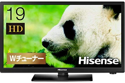 【中古】 ハイセンス 19V型 ハイビジョン 液晶テレビ 2018年モデル 19A50 外付けHDD裏番組録画対応 VAパネル 保証